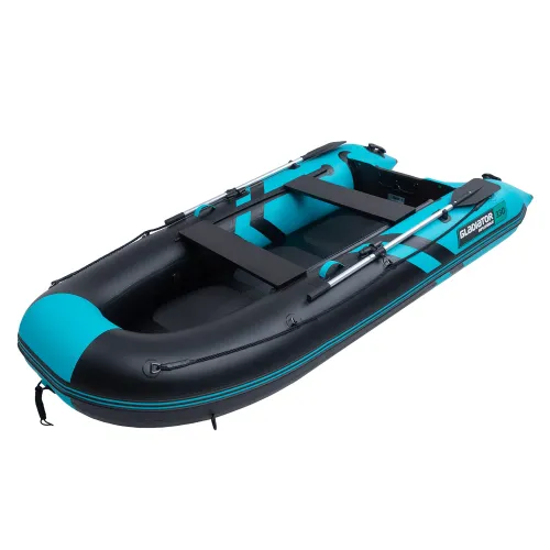 Łódź, ponton pompowany Gladiator Light B330AD Teal Black podłoga AirDeck