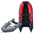 Łódź, ponton pompowany Gladiator Light AK240AD Red Black podłoga AirDeck
