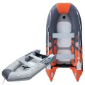 Łódź, ponton pompowany Gladiator Light AK300AD Orange Dark gray podłoga AirDeck