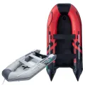 Łódź, ponton pompowany Gladiator Light AK300AD Red Black podłoga AirDeck