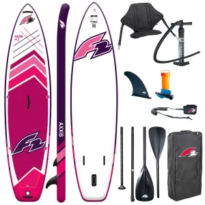 Deska SUP F2 Axxis 11'2" Pink Combo + pompka elektryczna PBG 6 