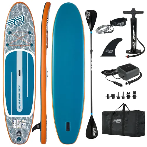 Deska SUP Aqua Marina Pure Air 12'0" minicombo PA-25T366X + pompka elektryczna PBG 6
