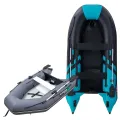 Ponton pompowany Gladiator Light AK240AD Teal Black podłoga AirDeck