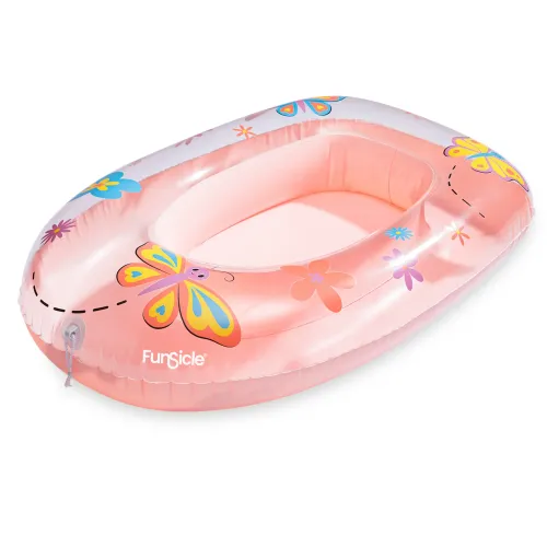Pontonik nadmuchiwany Funsicle - różowy