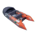 Łódź, ponton pompowany Gladiator Action C370AL Orange Dark gray podłoga aluminiowa