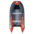 Łódź, ponton pompowany Gladiator Action C370AL Orange Dark gray podłoga aluminiowa