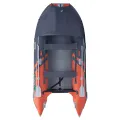 Łódź, ponton pompowany Gladiator Action C370AL Orange Dark gray podłoga aluminiowa