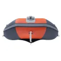 Łódź, ponton pompowany Gladiator Action C370AL Orange Dark gray podłoga aluminiowa