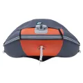 Łódź, ponton pompowany Gladiator Action C370AL Orange Dark gray podłoga aluminiowa