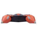 Łódź, ponton pompowany Gladiator Action C370AL Orange Dark gray podłoga aluminiowa
