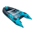 Łódź, ponton pompowany Gladiator Active C370AL Teal Black podłoga aluminiowa
