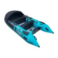 Łódź, ponton pompowany Gladiator Active C370AL Teal Black podłoga aluminiowa