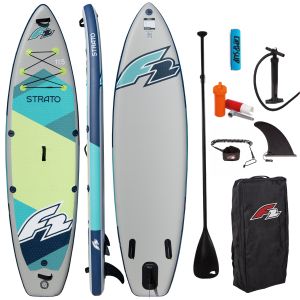 Deska SUP F2 Strato 11'5" Green + Bojka na wiosło