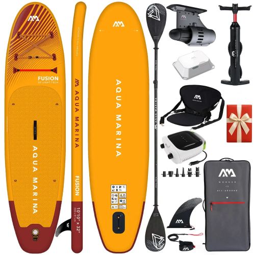 Deska SUP Aqua Marina eFusion 10'10" BT-23FUP + silnik BlueDrive S, COMBO, pompka elektryczna