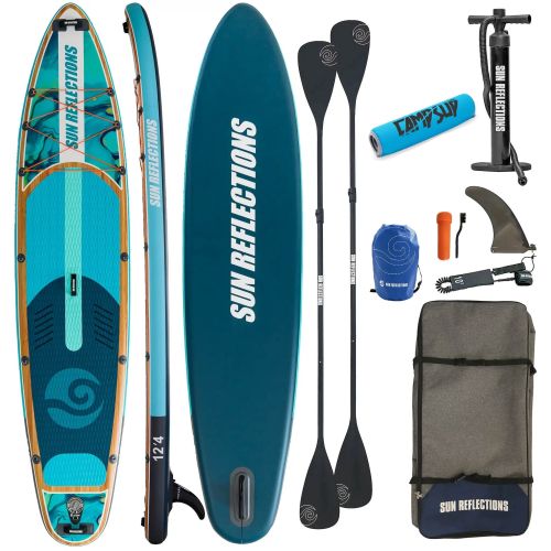 Deska SUP Sun Reflections Multi 12'4" Minicombo + Bojka na wiosło