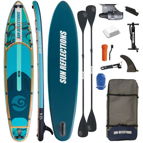 Deska SUP Sun Reflections Multi 12'4" Minicombo + Silnik Bluedrive S + Adapter