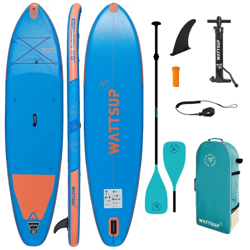 Deska SUP WattSup ESPADON 11'8" z wioslem kajakowym
