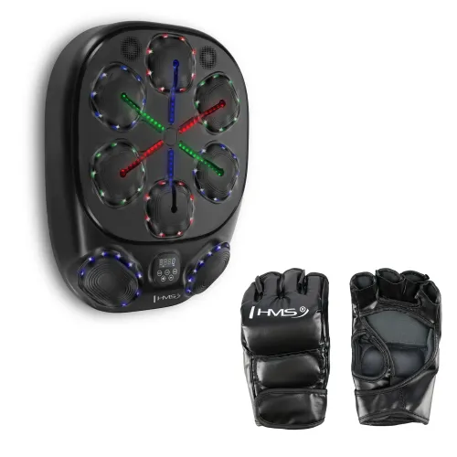 Elektroniczna tarcza bokserska bluetooth z muzyką i rękawicami bateria 4000MAh HMS TB10