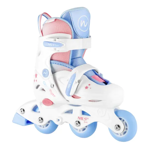 Łyżworolki 3W1 Three Steps w zestawie z wrotką NILS Fun NJ1190