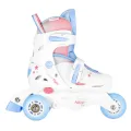 Łyżworolki 3W1 Three Steps w zestawie z wrotką NILS Fun NJ1190