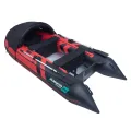 Łódź, ponton pompowany Gladiator Active C330AL Red Black podłoga aluminiowa