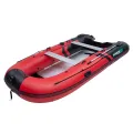 Łódź, ponton pompowany Gladiator Active C420AL Red Black podłoga aluminiowa