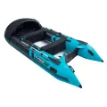 Łódź, ponton pompowany Gladiator Active C420AL Teal Black podłoga aluminiowa