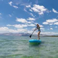 Deska SUP Aqua Marina Vapor 10'4" z wiosłem i siedziskiem kajakowym
