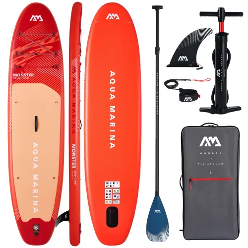 Deska SUP Aqua Marina Monster 12'0" z wiosłem karbonowym 2026