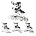 Łyżworolki, łyżwy, wrotki oraz rolko-wrotki 4w1 LED NILS Extreme NH10905