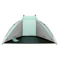 Namiot plażowy z podłogą NILS Camp - miętowy