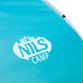 Namiot plażowy samorozkładający z podłogą NILS Camp - turkusowo-szary NC3174