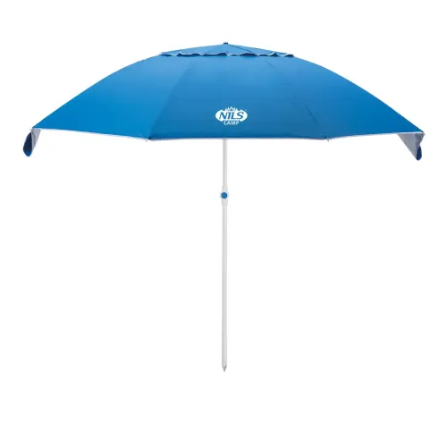 Parasol plażowy XL 220 cm NILS niebieski NC7822