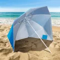 Parasol plażowy XL 220 cm NILS niebieski NC7822
