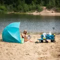 Parasol plażowy XL 220 cm NILS turkusowy NC7822