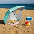 Parasol plażowy XXL 240 cm NILS zielony NC17114