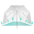 Parasol plażowy XXL 240 cm NILS zielony NC17114