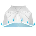 Parasol plażowy XXL 240 cm NILS niebieski NC17114
