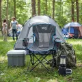 Krzesło turystyczne NILS Camp - szare NC3706