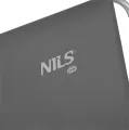 Krzesło kempingowe składane NILS Camp - szare NC3503
