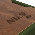Skrzynka kempingowa składana z funkcją stołu 2w1 NILS Camp - zielona NCB4007