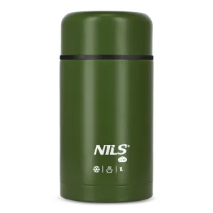 Termos obiadowy 1 litr NILS Camp - zielony NC3802