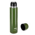 Termos turystyczny 1 litr NILS Camp - zielony NC3804