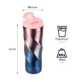 Kubek termiczny różowy 500 ml NILS - NCB22