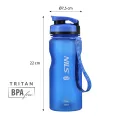 Butelka tritanowa 600 ml NILS Camp - niebieska NC1740