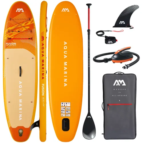 Deska SUP z pompką elektryczną Aqua Marina Fusion 10'10"
