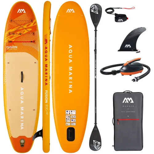 Deska SUP z pompką elektryczną Aqua Marina Fusion 10'10" DUAL-TECH 2026