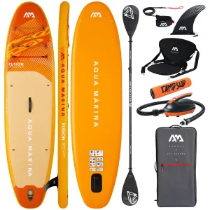 Zdjęcie produktu -  Deska SUP z pompką elektryczną Aqua Marina Fusion 10'10" SUPER COMBO 2026