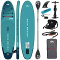 Deska SUP Aqua Marina Vapor 10'4" BT-23VAP z wiosłem i siedziskiem kajakowym, pompką elektryczną AM EP-T16 i bojką na wiosło