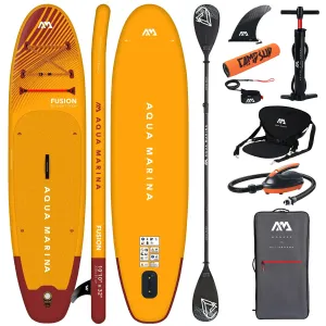 Zdjęcie produktu - Deska SUP Aqua Marina Fusion 10'10" BT-23FUP SUPER COMBO